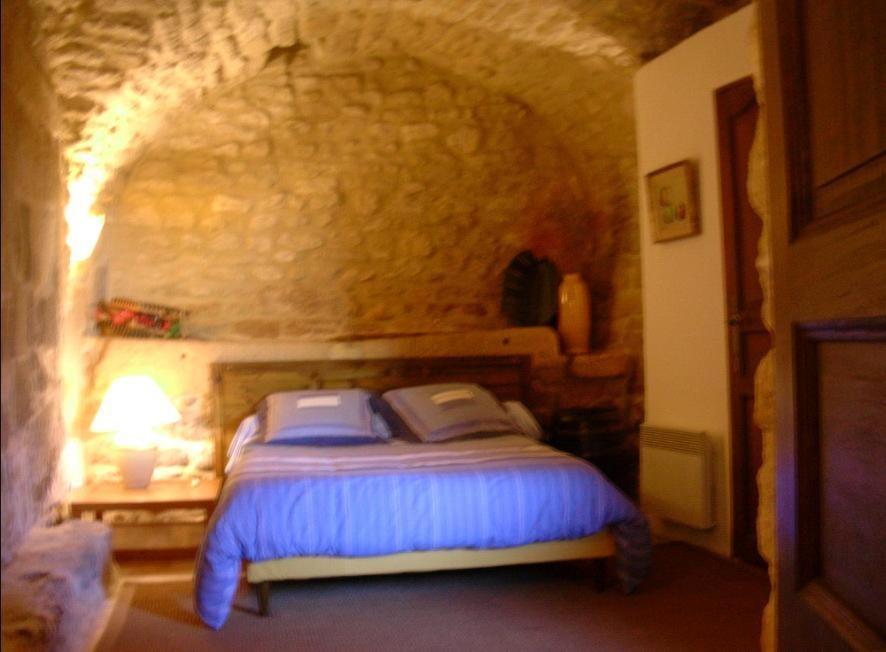 Bed and Breakfast La Migrane Villevieille Habitación foto